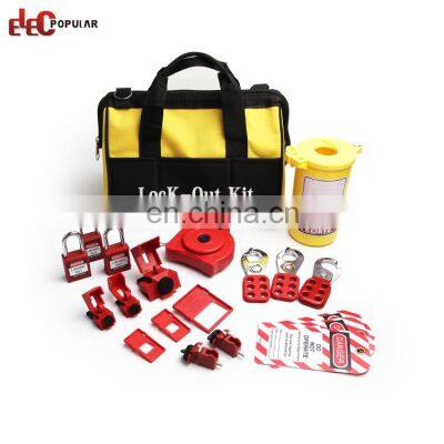 Muti Function Personal Safety Electrical Lockout Bag Kit With Padlocks And Cable Lock photo-2