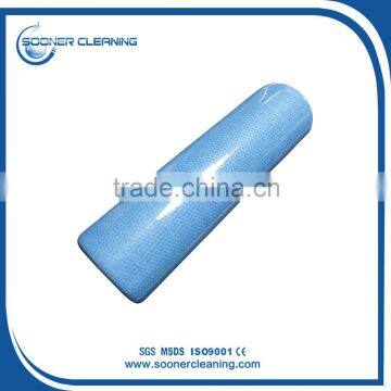 [soonerclean] Disposable Polyester/Viscose Fabric Kitchen Cleaning Cloth in Roll