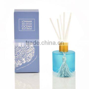 50ml Home fragrance Aroma Reed Diffuser with glass bottle with macrame SA-2007