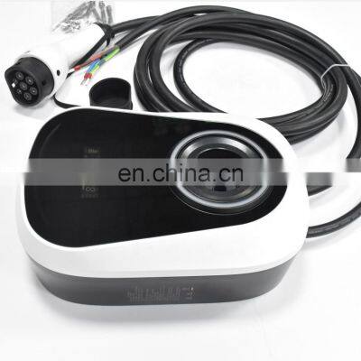 AC EV DC Charger Wifi Europe 3 Phase 1 Phase 7kw 11kw 22kw Wallbox Fast Electric Car Wall-mounted Charging Stations With APP photo-2