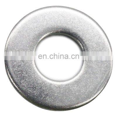 Factory price fender washer zinc plated steel flat plain washer wholesale flat washers