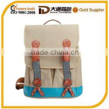 popular canvas customized school bag