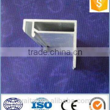 aluminium solar frame profile sandblasting slivery white anodized