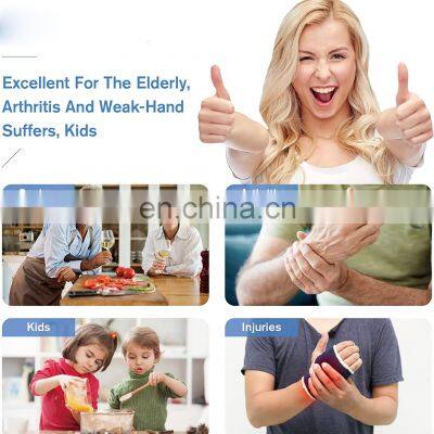 Opener For Weak Hands, Non Slip Easy Grip Jar Opener For Seniors With Arthritis, 5 in 1 Multipurpose Bottle Opener For Arthritic photo-5