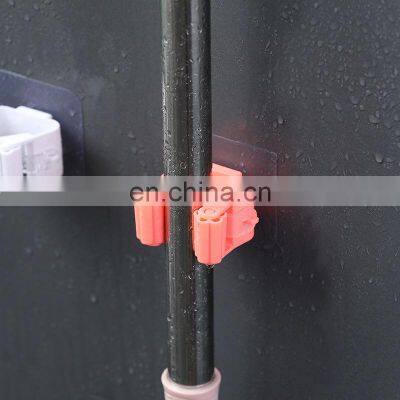 Wall Mounted Mop Organizer Holder Brush Broom Hanger Home Storage Rack Bathroom Accessories photo-3