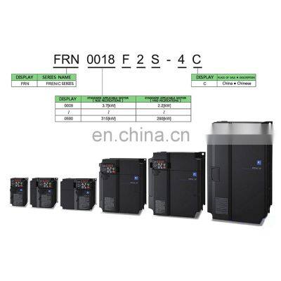 Latest Original Fuji Frequency Converter FRENIC-VP Series FRN0018 0013 0009 0025 0031 0037 0044 0059F2S-4C