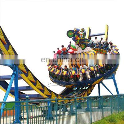 Luna park sliding equipment flying UFO disk rides for sale