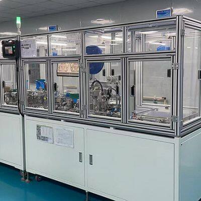 Auto parts screw ring machine industrial automation system overall solution