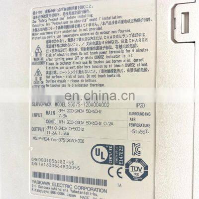 Хорошая цена на оригинальный блок усилителя асинхронного сервопривода Yaskawa мощностью 1,5 кВт SGD7S-120A00A002 Yaskawa servopack photo-5