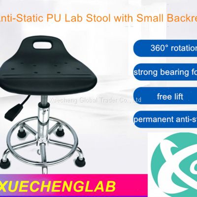 Portable Gaslift Lab Stool Swivel ESD Chair for Laboratory Office Institute Public Use