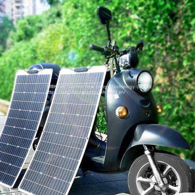 100W 200W 19.8V High Efficiency Mono Flexible Solar Panel photo-2