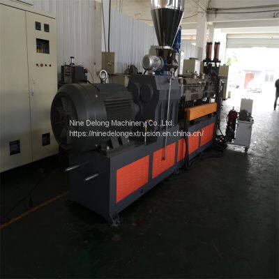 Plastic Pellets Extruder Machine / Twin Screw Extruder For Color Masterbatch/ Twin Screw Etruder for Color Masterbatch photo-3