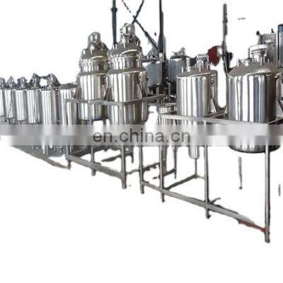 Market Price Fresh dairy milk processing line/pasteurized milk processing plant machine with customize size