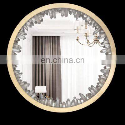 Nordic Copper LED Wall Lamps Bathroom Mirror Light Fixture Bedroom Bedside Corridor Aisle Glass Wall Light photo-3