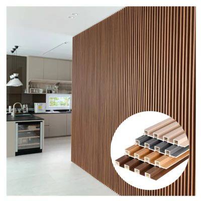 Wooden Grain Pvc Wpc Wall Panels Designs for Decor Wpc Wall Panel 20 Years Warranty 3d Wpc Wall Panel