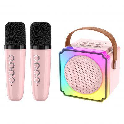 wholesale bluetooth karaoke portable mini ktv fm radio speaker usb wireless bluetooth machine micro karaoke kid