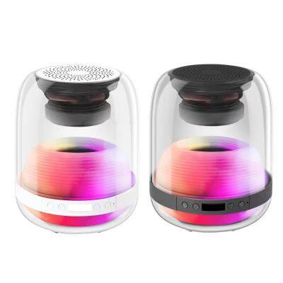 S72 Dazzling AI Speaker Bluetooth TWS AUX Mini Portable Stereo Bass OEM Logo Surround Subwoofer Wireless Speaker