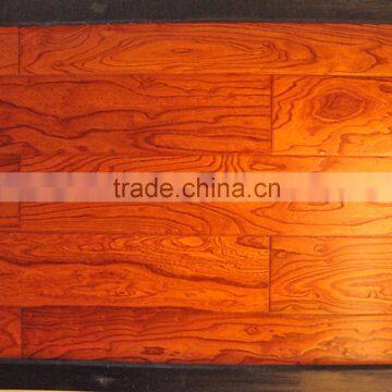 Elm Embossed Engineered Solid Wood Flooring Big Size