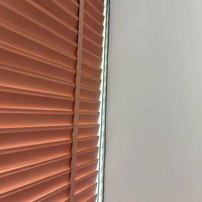 50mm Basswood Venetian Blinds Manual Chain Control System 50mm Slats photo-3