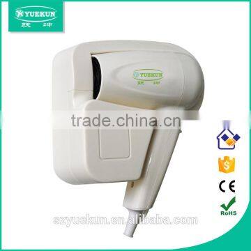 automatic electric plastic blower hair drier/ overheating protection hotel electric blower hair drier