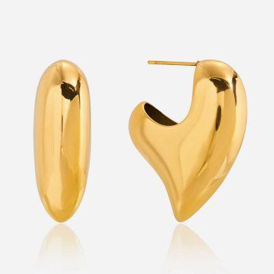 Custom 2.5mm Stainless Steel Round Tube Earrings - Steel Color Fashion Jewelry