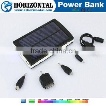 High quality cheap price 10000 mah sloar power bank for smartphone and latop