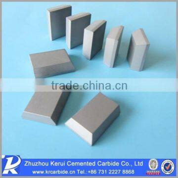 Customized brazed carbide tips for saw blade stone cutting