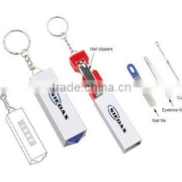 New Manicure Set with Key Chain Custom Promotional