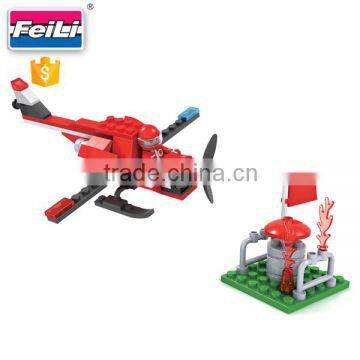 COGO Newest Fire Fighter 3 in 1 Block Toy With 108pcs Plastic Building Bricks photo-3