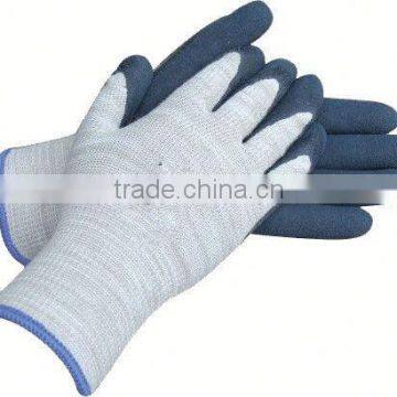 latex coated cotton glove/garden gloves