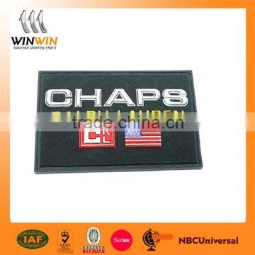 Oval Cheap Soft Rubber PVC Label photo-4