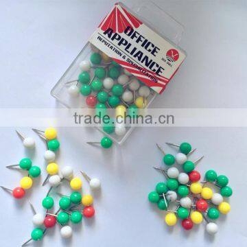 Wholesale High Quality 23mm Plastic Clear Square Head Thumb Tack photo-3