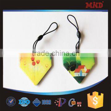 MDT62 high quality ISO14443A printable HF NFC rfid tag/rfid epoxy tag