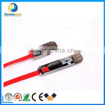 High Quality 2.1A 1M 3 in 1 for IPhone and Samsung Multi Charging Cable, Flat Cable Wholesale photo-2