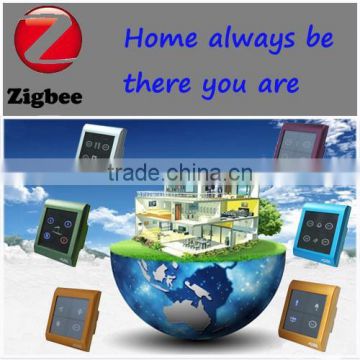 Taiyito wireless zigbee domotic smart home remote control touch screen light wall switch smart home automation