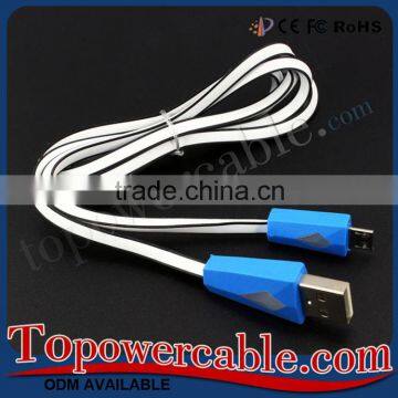 Hot Selling Flat Micro USB Charging Data Cable Bulk Buy From China photo-2