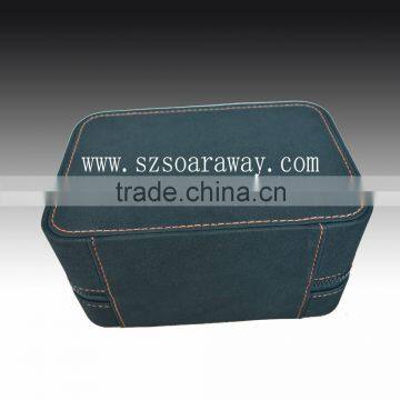 Personalized Luxury Single Watch Box With Leather Finishing Custom Logo Leatherette Watch Boxes photo-3