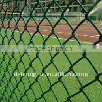 pvc coated diamond mesh wiring fence