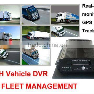 4CH Full D1 Recording Remotely Live View/ Playback/ File Download/ Upgrade Vehicle CCTV DVR Recorder