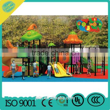 2016 New outdoor playground ,kidergarden equipment , plastic slide outdoor amusement park MBL-6202