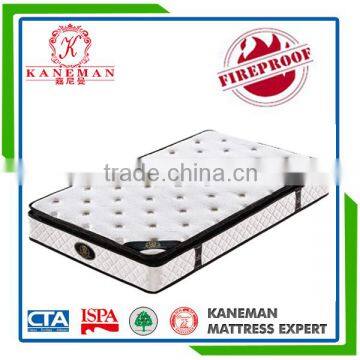 Most competitive good quality continuous spring pillow top mattress