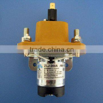 200 A normal open dc contactor