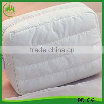 New Style popular white nylon great capability cosmetic bag