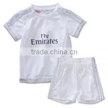 White kids portugal soccer jerseys,football jersey for children , sportswear costume for kids, thai soccer jersey for kid