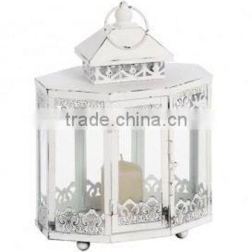 white candle lantern wide type unique item