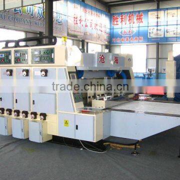 corrugated board flexo printing slotting machine