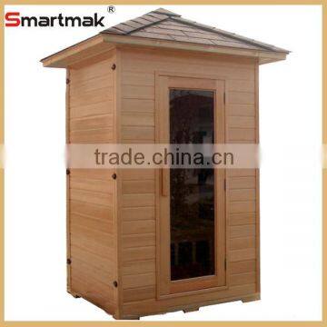 Luxury comfortable 1 person outdoor sauna for sale