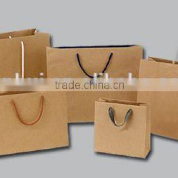 Factory Custom Logo Design Recycled and ECO-Friendly kraft paper bag