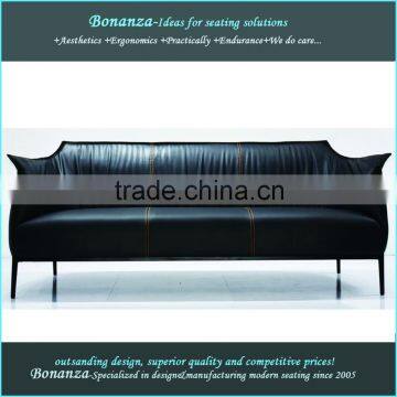 New Modern Hot Selling Price Cheap Latest Italian Leather Sofa Design With kd Iron Legs photo-5