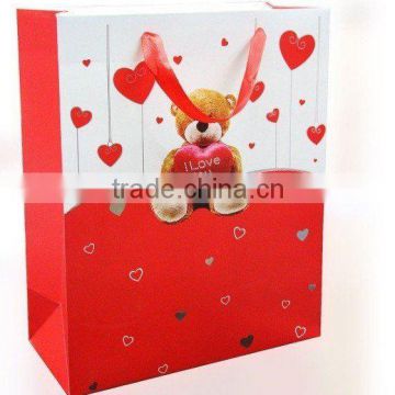 full colour offset printing paper shopping bag